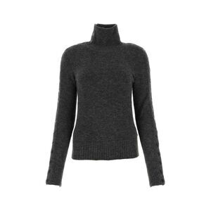 Isabel Marant Women Anthracite Nylon Blend Malo Sweater